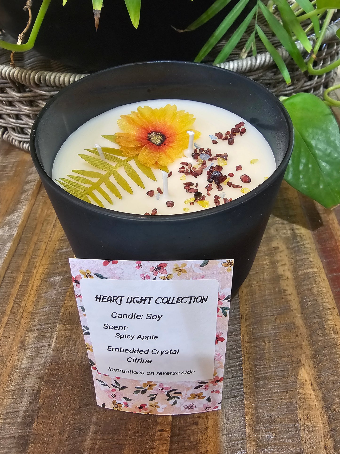 A Special Feature- HEART LIGHT SOY CANDLE COLLECTION