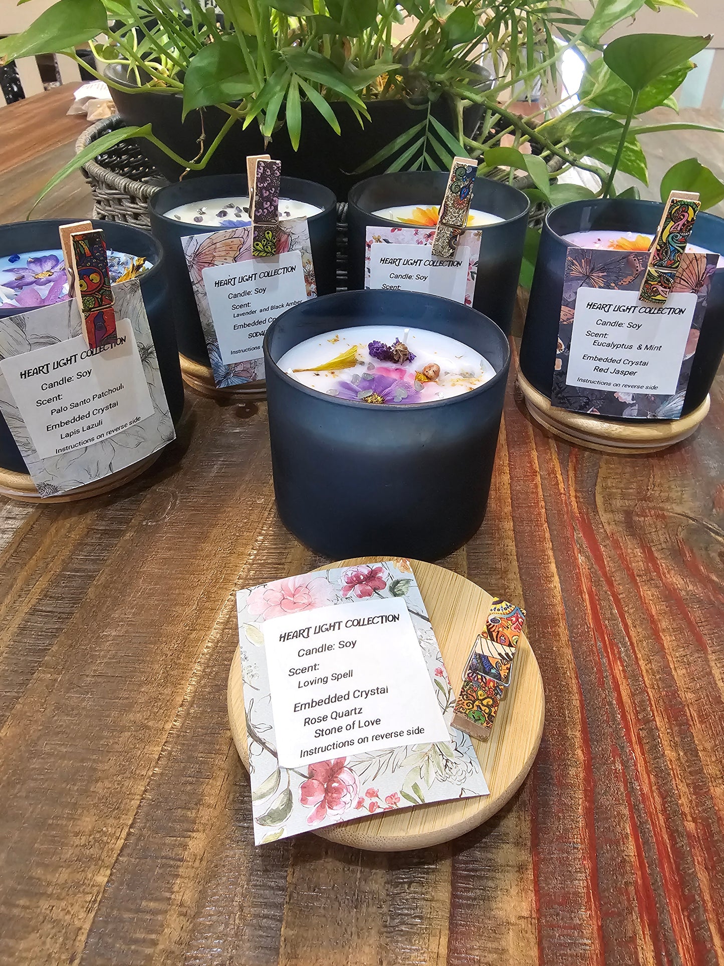 A Special Feature- HEART LIGHT SOY CANDLE COLLECTION