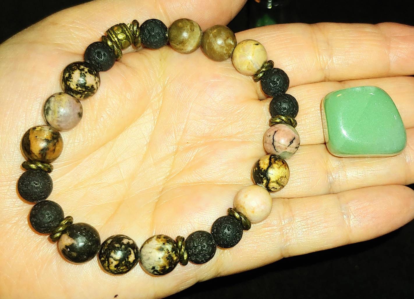BUNDLE POWER OF SELF LOVE KIT Crystal Healing meditation tools,genuine crystal bracelet,essential oil blend for healing,unisex bracelet