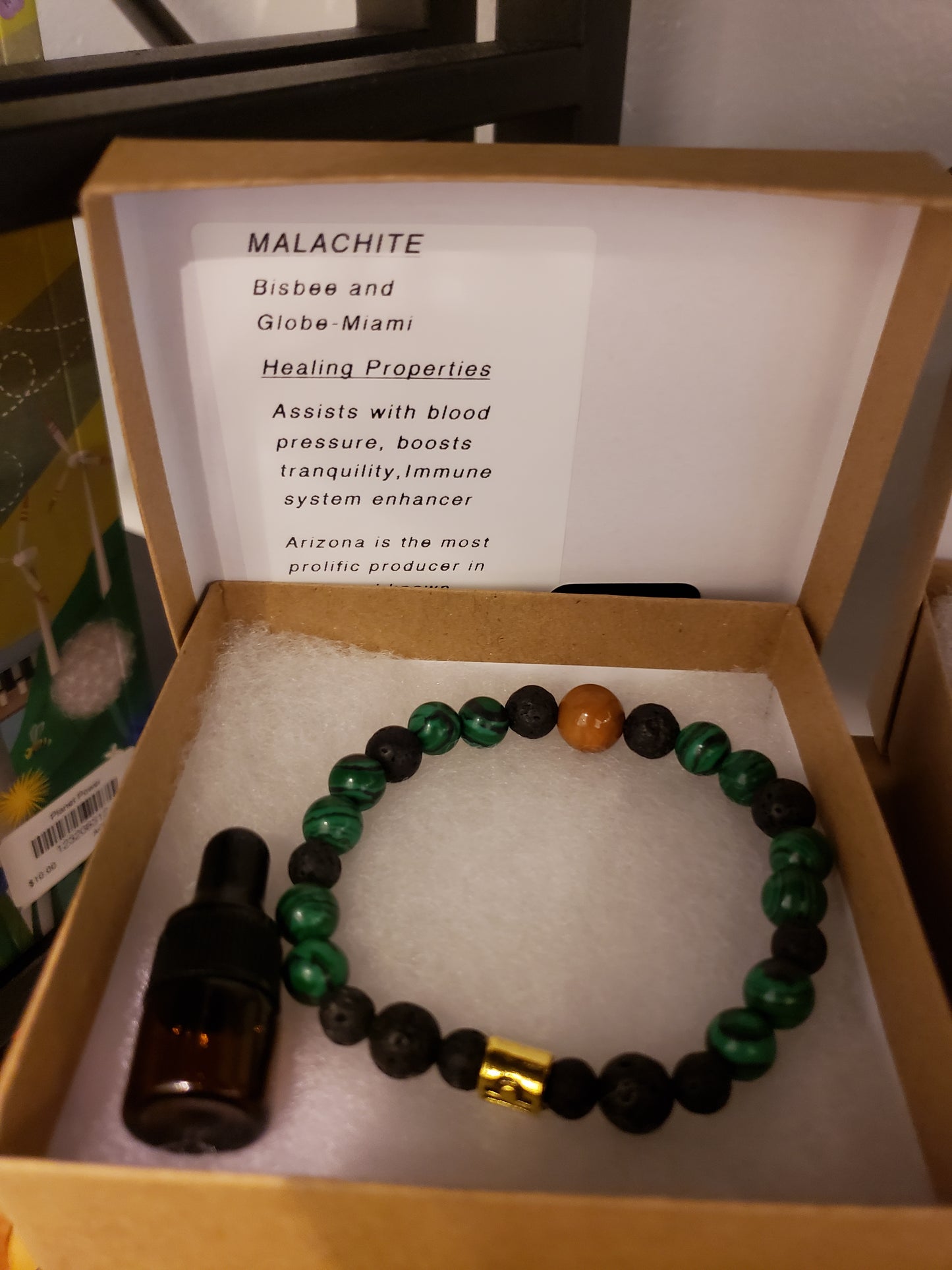 Wear Arizona Gemstone Bracelet- MALACHITE