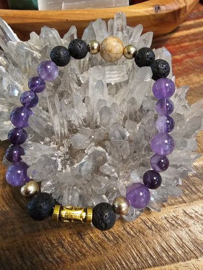 Wear Arizona Gemstone Bracelet- AMETHYST