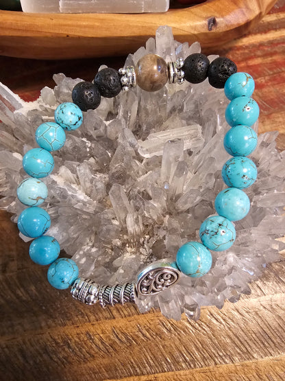 Wear Arizona Gemstone Bracelet- TURQUOISE