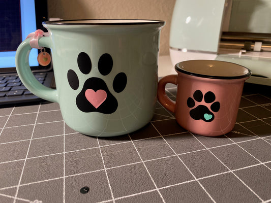 DOGS RULE! PET Dog Pup Cup Set- can be personalized