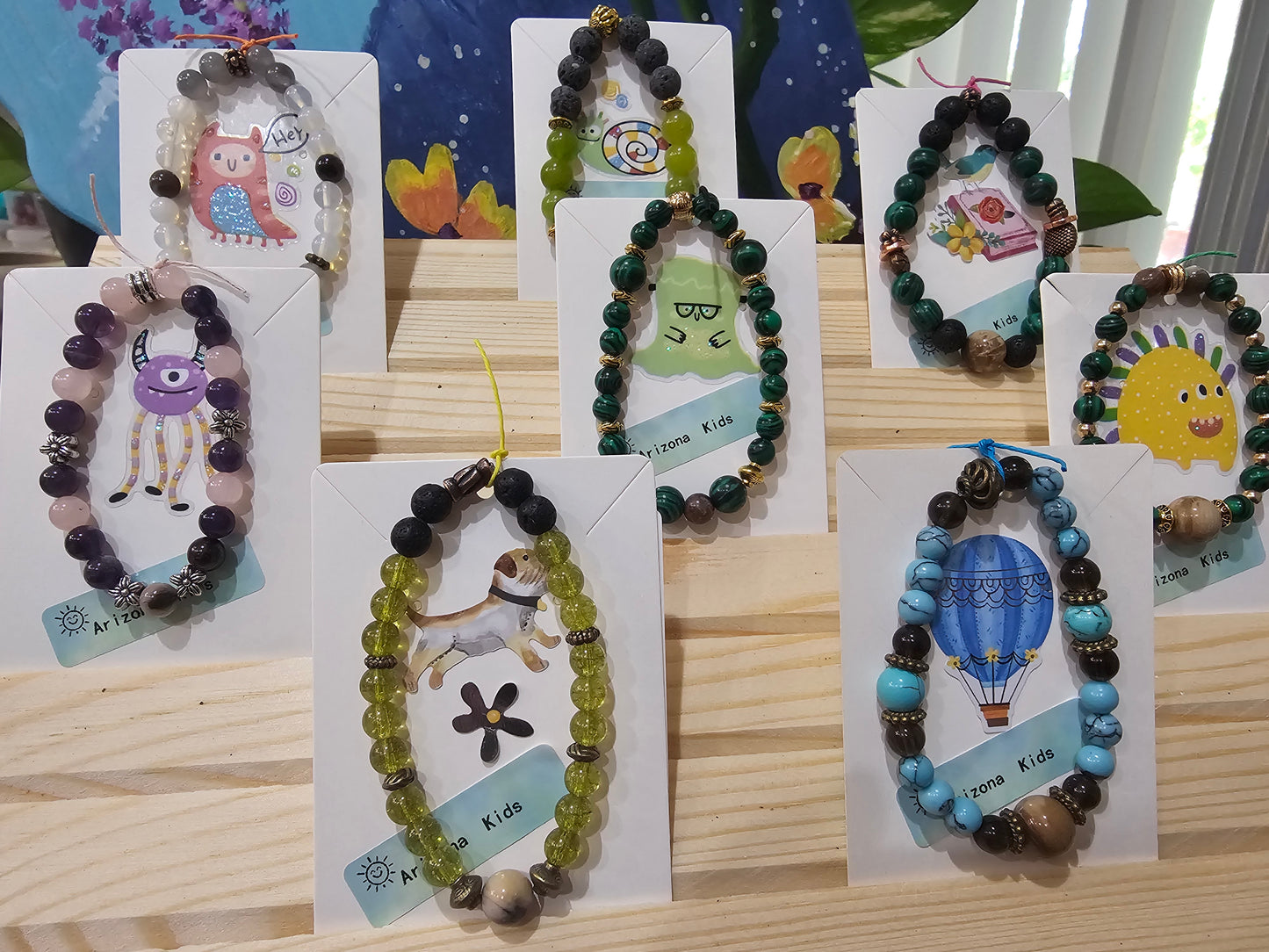 A Special Feature-Wear Arizona Gemstone Bracelet Collection- KIDS LINE