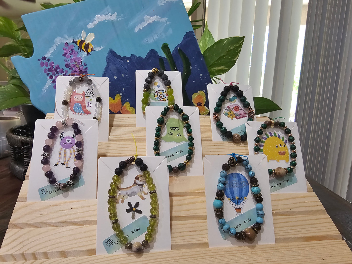 A Special Feature-Wear Arizona Gemstone Bracelet Collection- KIDS LINE