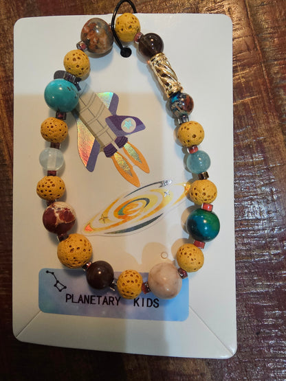 A Special Feature- PLANETARY GEMSTONE BRACELET-KIDS LINE