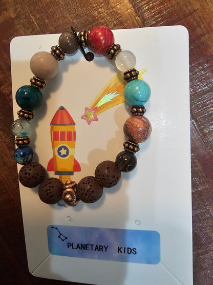 A Special Feature- PLANETARY GEMSTONE BRACELET-KIDS LINE