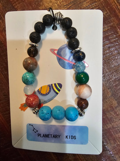 A Special Feature- PLANETARY GEMSTONE BRACELET-KIDS LINE