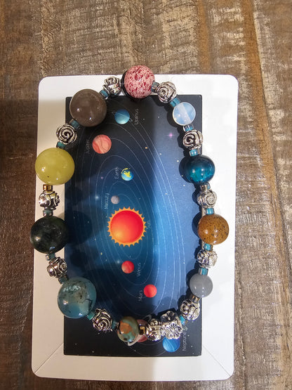 A Special Feature-Planetary Gemstone Bracelet