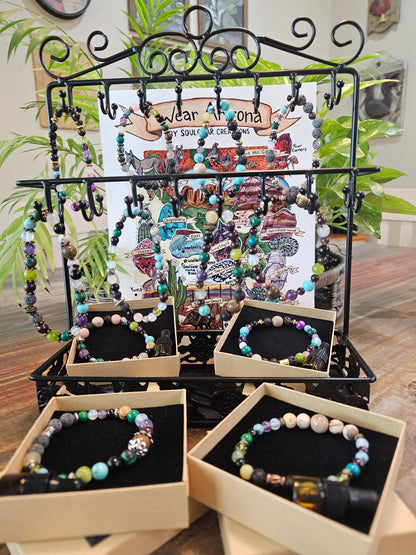 A Special Feature- Wear Arizona Gemstone Bracelet Collection