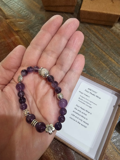 Wear Arizona Gemstone Bracelets- KIDS LINE-AMETHYST