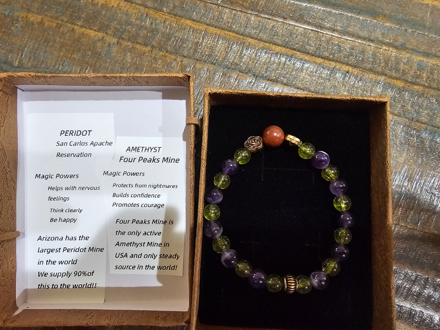 Wear Arizona Gemstone Bracelets- KIDS LINE-AMETHYST