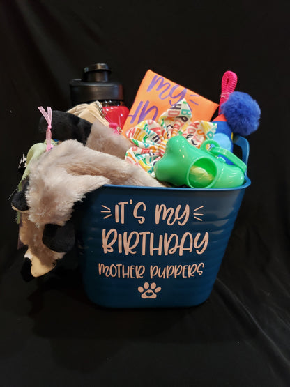 DOGS RULE! PET Themed Basket- BIRTHDAY!