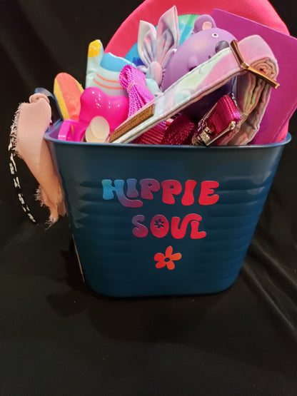 DOGS RULE! PET Themed Basket- HIPPIE SOUL