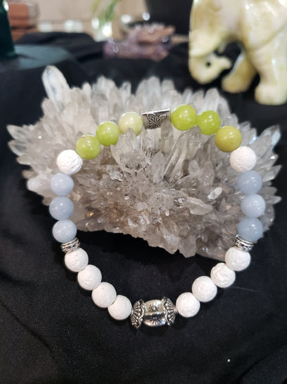 GEMSTONE BRACELET-  PERIDOT