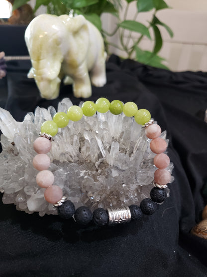 GEMSTONE BRACELET-  PERIDOT