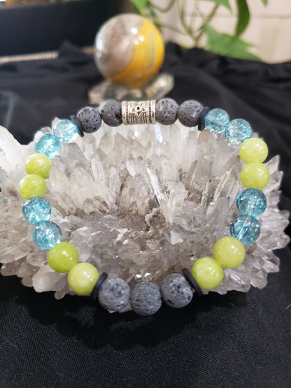 GEMSTONE BRACELET-  PERIDOT