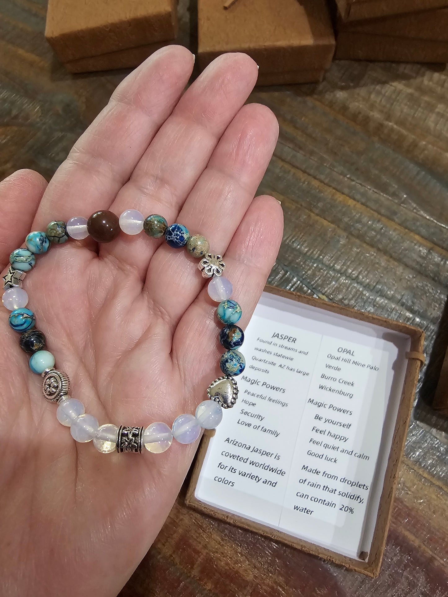 Wear Arizona Gemstone Bracelets-KIDS LINE-OPAL