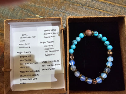 Wear Arizona Gemstone Bracelets-KIDS LINE-OPAL