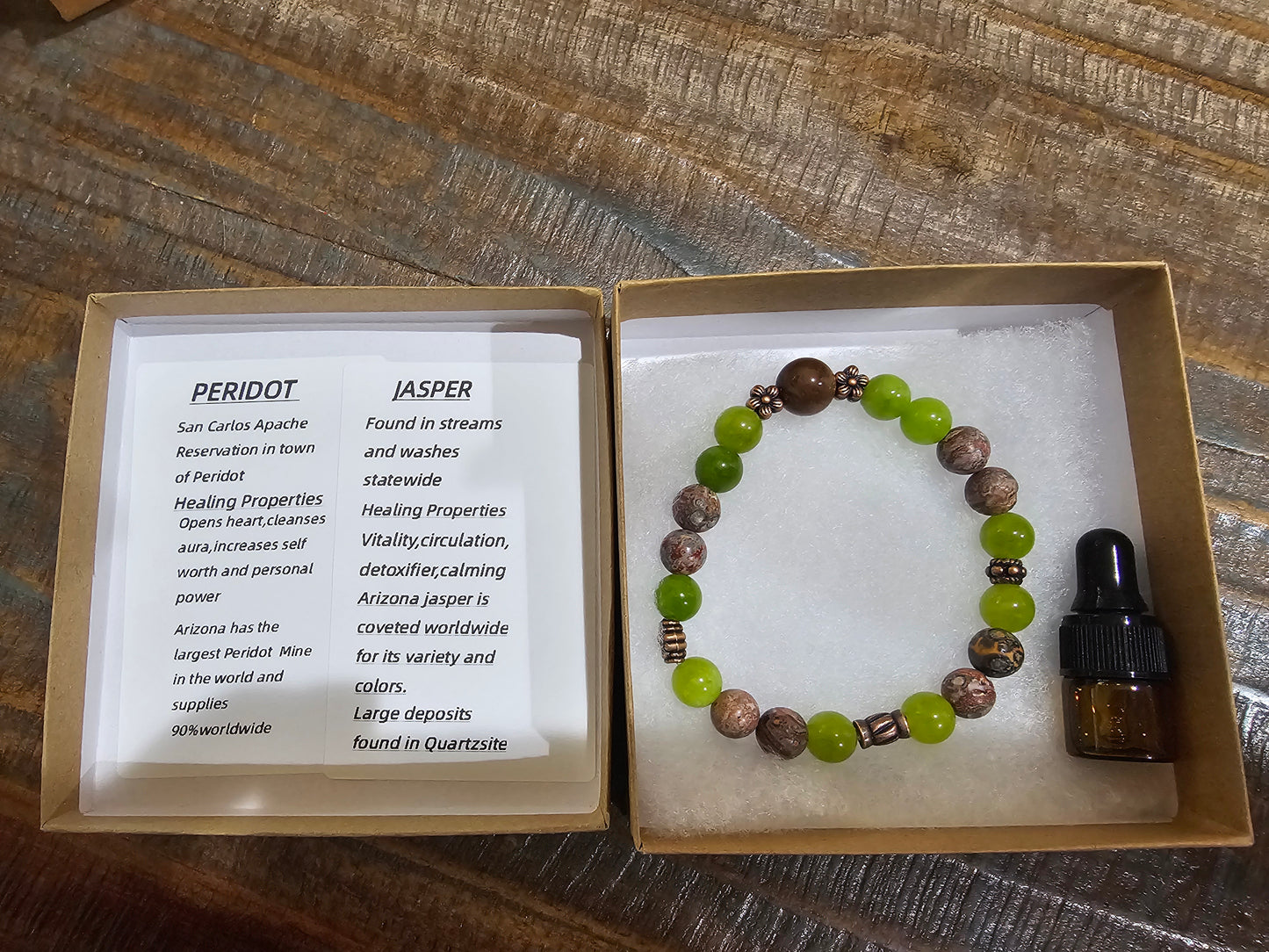 Wear Arizona Gemstone Bracelet- PERIDOT