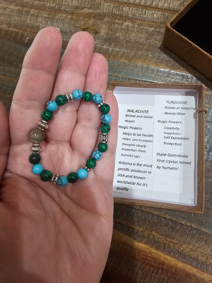 Wear Arizona Gemstone Bracelets- KIDS LINE-TURQUOISE