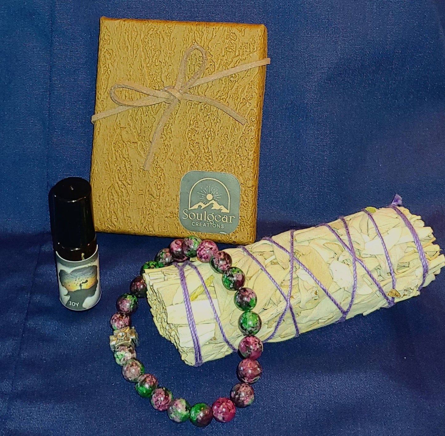 BUNDLE DREAMS KIT Genuine 8mm crystal bracelet with essential oil blend for joy. Give the gift of JOY, help DREAMS come true for your loved one!