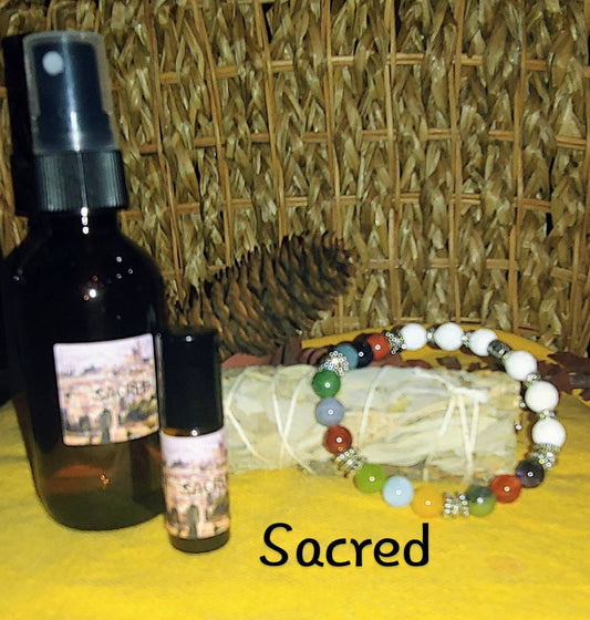 A SPECIAL FEATURE- SACRED KIT New Jerusalem Bracelet and Oil BUNDLE