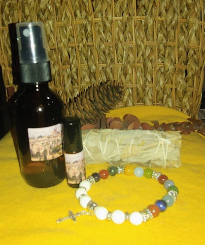 SACRED KIT New Jerusalem Bracelet and Oil BUNDLE